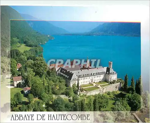 Cartes postales moderne Abbaye d'Hautecombe Savoie Sur les Rives du Lac du Bourget Monastere fondé en 1125 Le Comte Ame