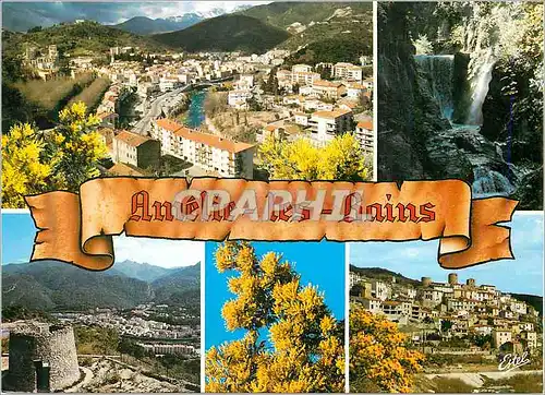 Cartes postales moderne Amelie les Bains (Pyrenees Orientales) En Catalan Vue Generale Les Gorges du Mondony