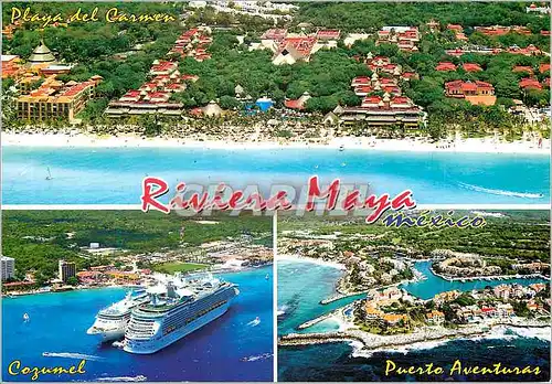 Cartes postales moderne Riviera Maya Mexico