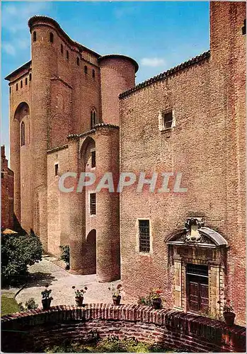 Moderne Karte Albi (Tarn) Ville d'Art Centre de Tourisme L'Ancien Palais archiepiscopal de la Berbie (Musee To