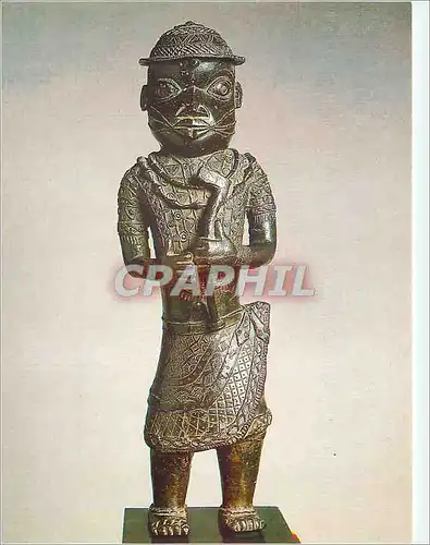 Cartes postales moderne Troyes Musee d'Art Moderne Donation Pierre et Denise Levy Art Africain Statue de Sulvant de l'Ob