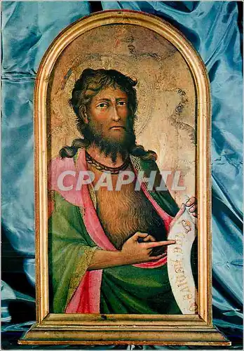 Cartes postales moderne Bayeux Musee Baron Gerard Ecole Italienne Taddeo di Bartolo 1363 1422 St Jean Baptiste