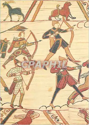 Cartes postales moderne Tapisserie de Bayeux Les Archers Normands