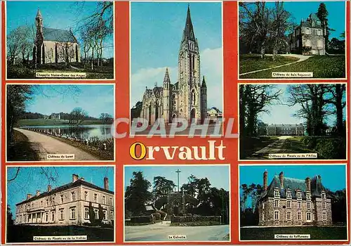 Cartes postales moderne Orvault (Loire Atlantique) Chapelle Notre Dame des Anges Le calvaire