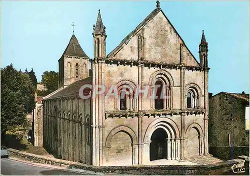 Cartes postales moderne Melle (Deux Sevres) Eglise St Hilaire (XIIe S)