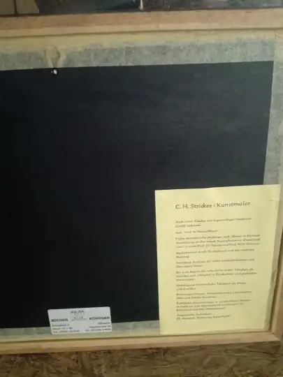 Original Radierung -  Carl Heinz Stricker alias Cardos 3