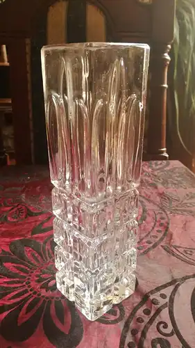 Eckige Solifleur - Vase