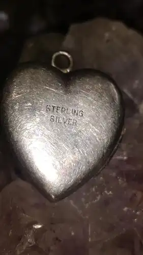 Silber Medaillion/ Locket