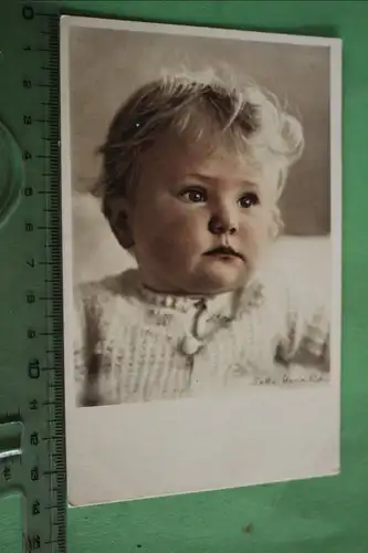 tolle alte Karte - Kinder Portrait - Lotte Herrlich  Serie 212/2    1937