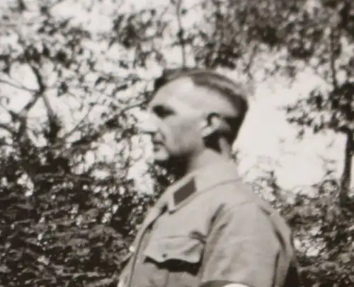 tolles altes Foto - Portrait eines Soldaten  - Lehrer