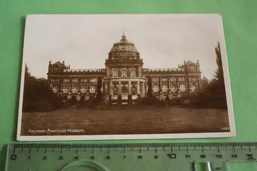 tolle alte Karte- Hannover  Provinzial-Museum - 1910-40 ???