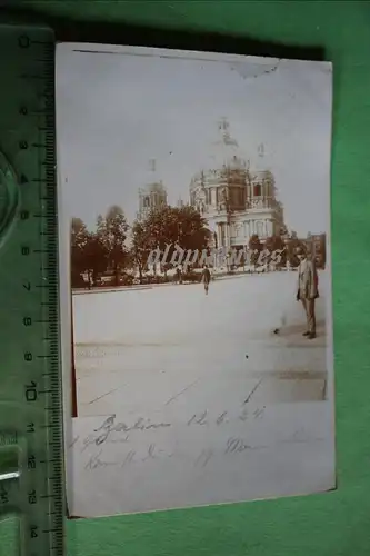 tolles altes Foto - Berlin - Berliner Dom - 1924