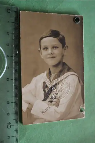 tolles altes Foto auf Pappe - Ausweis ?? Stempel KuK Kriegsministerium ??