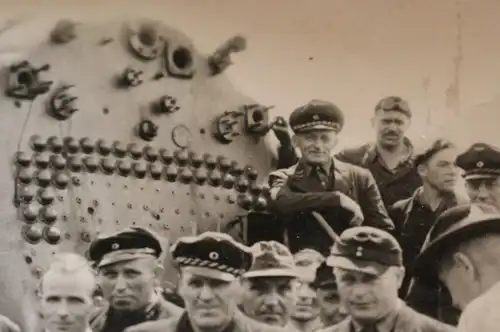 tolles altes Foto  - Reichsbahn - Dampflok ??? sehr viele Nieten ?? 30-40er Jahr