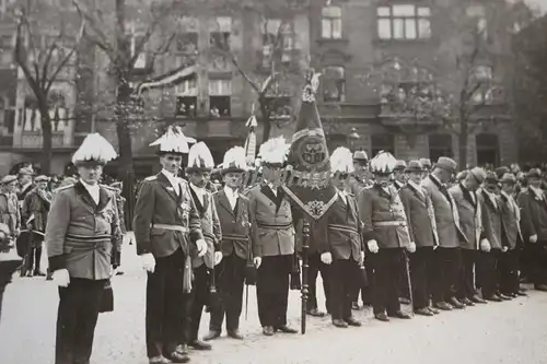 tolles altes Foto - Schützenverein Duisburg-Wanheim -  20-30er Jahre ?