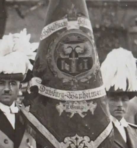 tolles altes Foto - Schützenverein Duisburg-Wanheim -  20-30er Jahre ?