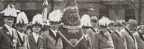 tolles altes Foto - Schützenverein Duisburg-Wanheim -  20-30er Jahre ?