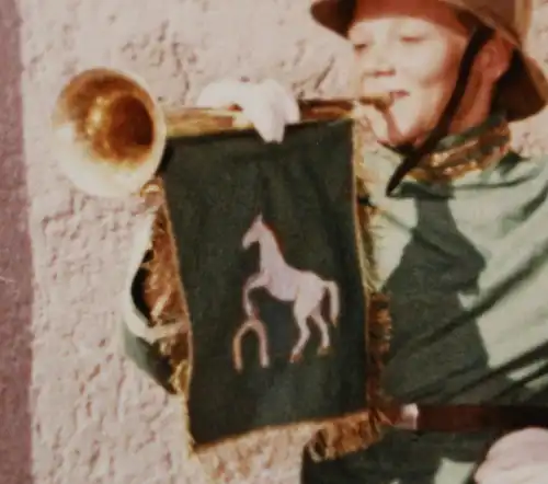 drei tolle alte Fotos - Junge in Uniform - Reiter  Reitverein ? Pferd