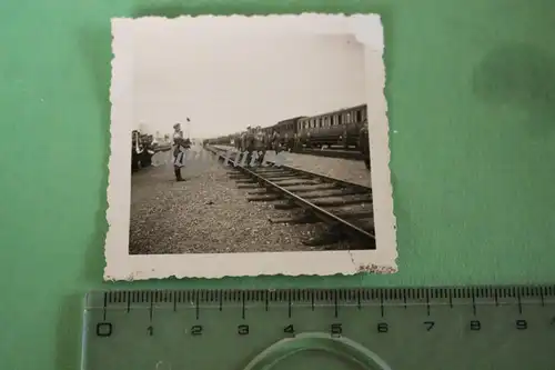 tolles altes Foto Musikkapelle - Musikkorps - hoher Luftwaffen Offizier ??