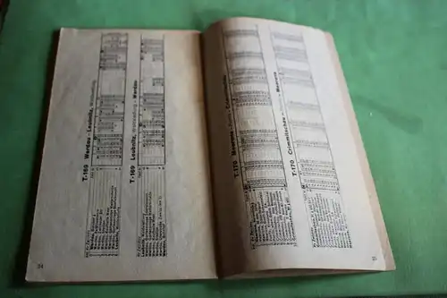 toller alter Fahrplan - Pleissengrund - Eisenbahn/Omnibus 1984/85