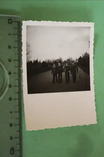 tolles altes Foto - Gruppe Soldaten der Luftwaffe - Abzeichen