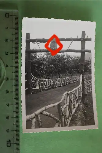 tolles altes Foto - R.A.D. - Lager Hawerland  aus Birken 