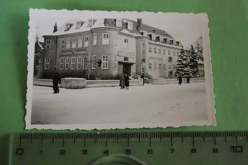 tolles altes Foto - Gebäude -  Schwefelbad Langensalza  - 50er Jahre ??