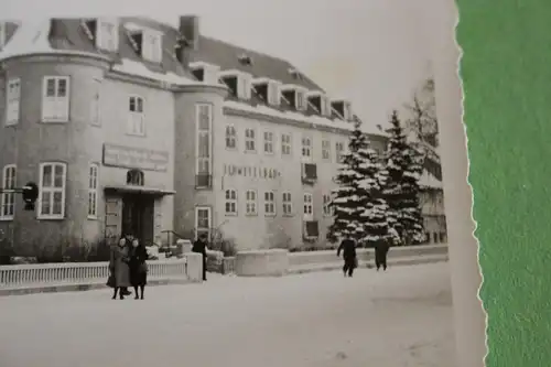 tolles altes Foto - Gebäude -  Schwefelbad Langensalza  - 50er Jahre ??