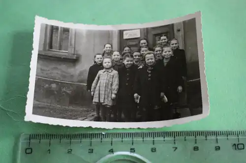 tolles altes Foto - Gruppe Kinder Luisenstift Kinderheim der inn. Mission 1950