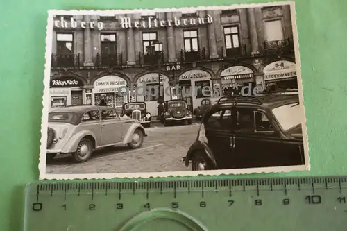 tolles altes Foto  Geschäfte  Werbung - Mont Blanc Füllfederhalter , Maxim Bar 