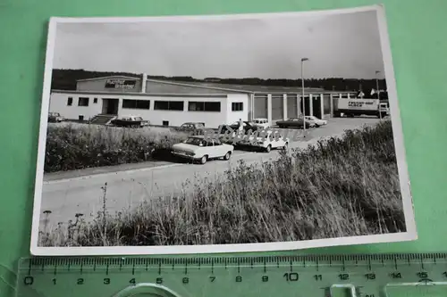 tolles altes Foto - Gebäude Fruchthof Birkenfeld - 70er Jahre ?