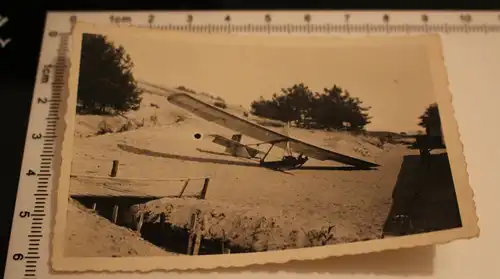 tolles altes  Foto - Segelflieger - Segelgleiter ?? - 30-40er Jahre 