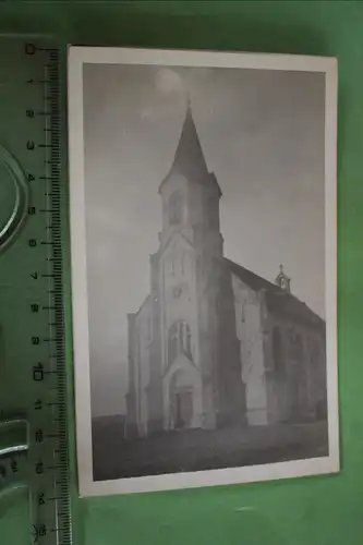 tolles altes Foto -  Kirche  - irgendwo in Böhmen Mähren ???