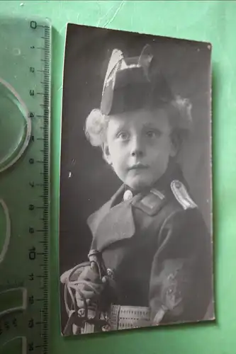 tolles altes Foto - kleiner Junge in Admirals- Uniform - Gelsenkirchen - 1910-20