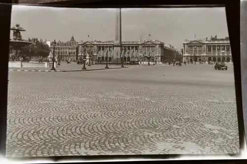 6 tolle alte Negative Soldaten der Luftwaffe - Frankreich ??? großer Platz ?