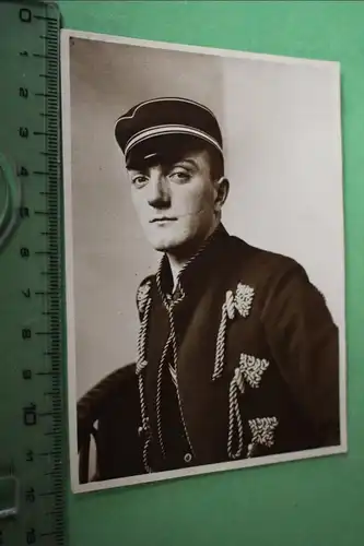 tolles altes Foto - Portrait Mann - Jungbursche bei Saxo-Thuringia - 1933 