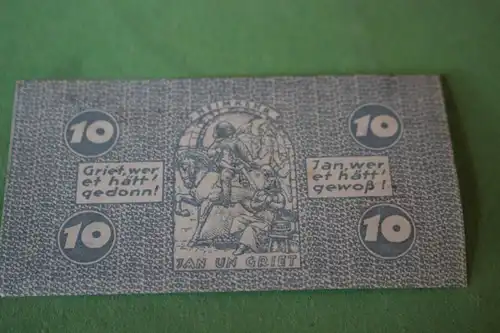 tolles altes Notgeld ? Gutschein über 10 Pfennig - Stadt Köln 1921