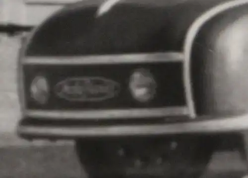 zwei tolle alte Fotos - Kinder mit Tretauto MAW-Auto DDR  50-60er Jahre selten ?