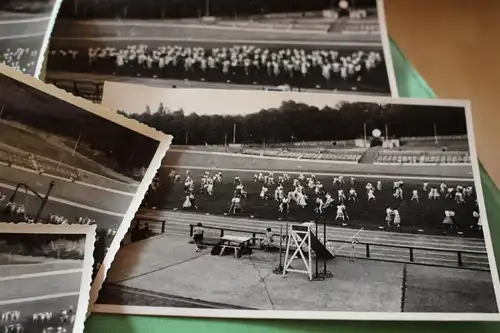 16 tolle alte Fotos - hübsche Sportlerinnen Wuppertal Sportfest 1955