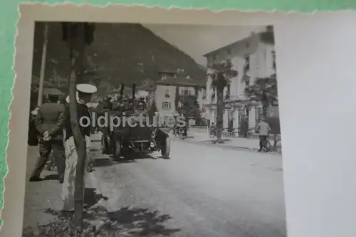 sieben tolle alte Fotos - italienisches Militär - Parade -  20-30er Jahre Lippma