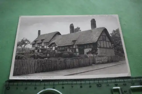 tolle alte Karte - Anne Hathaway´s Cottage Shottery
