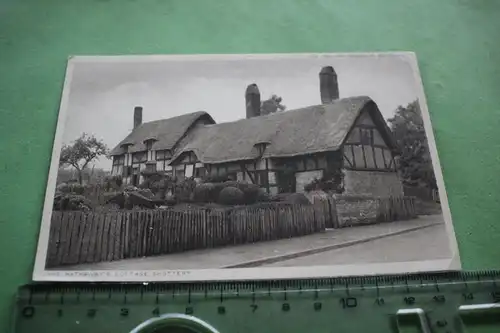 tolle alte Karte - Anne Hathaway´s Cottage Shottery 
