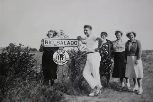 zwei tolle alte Fotos - Urlaub Mar del Plata - 1939