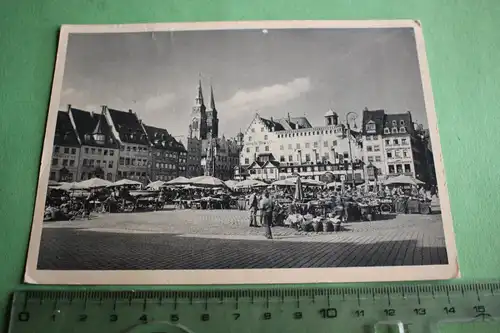 tolle alte Karte -  Alt-Nürnberg A.H. Platz - 1938