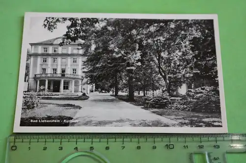 tolle alte Karte- Bad Liebenstein Kurhaus -  50-60er Jahre ??