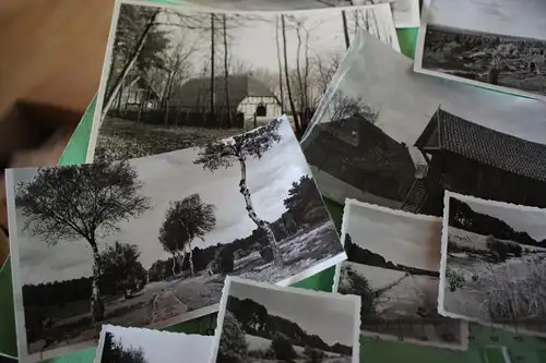 19 tolle alte Fotos aus der Lüneburger Heide - Schäfer , Treppenspeicher 20-30er