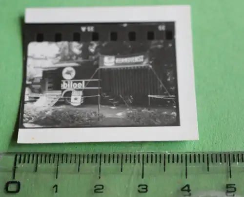 tolles altes kleines Foto - LKW Mobiloel - Renndienst  ??? 40-60er Jahre ???? 