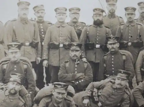 tolles altes Foto - Gruppenfoto Soldaten Köln 1915