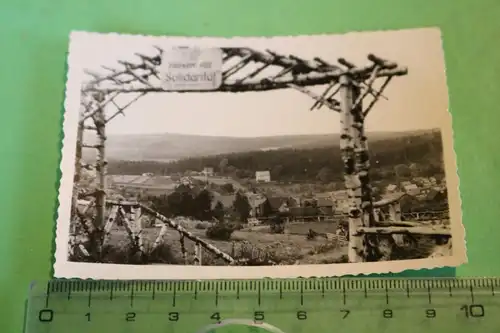 tolles altes Foto - FDGB Parkanlage - Solidarität - Friedrichroda-Finsterbergen 