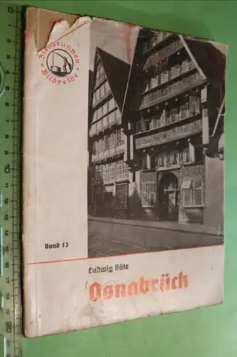 tolles altes Heft - Ziehbrunnen Bildreihe Band 13 - Osnabrück - 30er Jahre ?